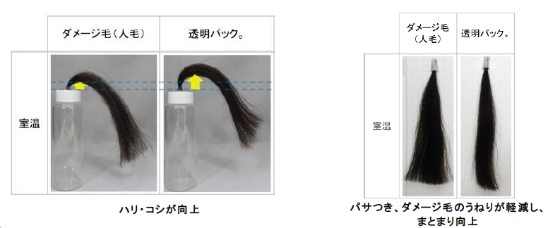 シルクで包む まとまる水光髪※1へ～ ダブルプロテインが髪を360°集中補修 見えない膜の“コーティング”発想 ヘアトリートメント「透明パック。」  10月28日（月）からアデランス公式通販サイトとアデランスサロンで発売 | アデランス