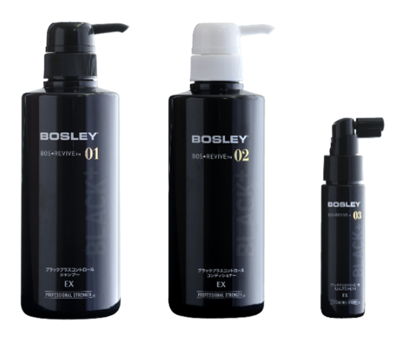 米国毛髪メディカルグループ「BOSLEY(ボズレー)」を冠した商品を一般